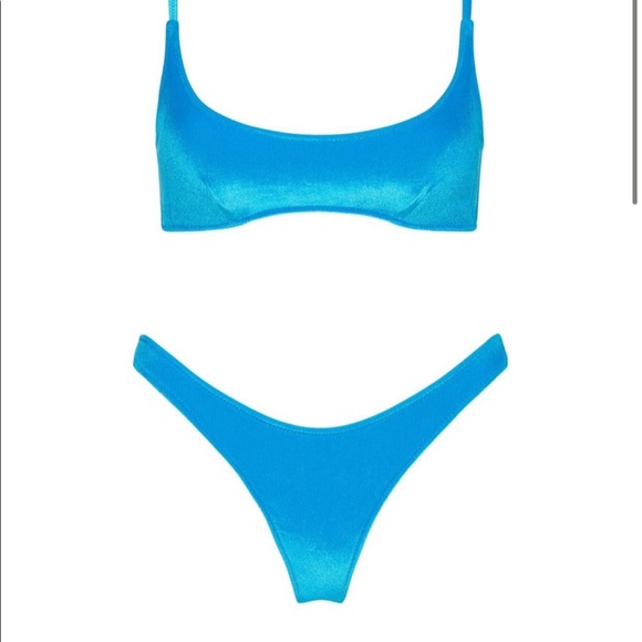 triangl swimwear Other - TRIANGL ANDREA velvet swim set.